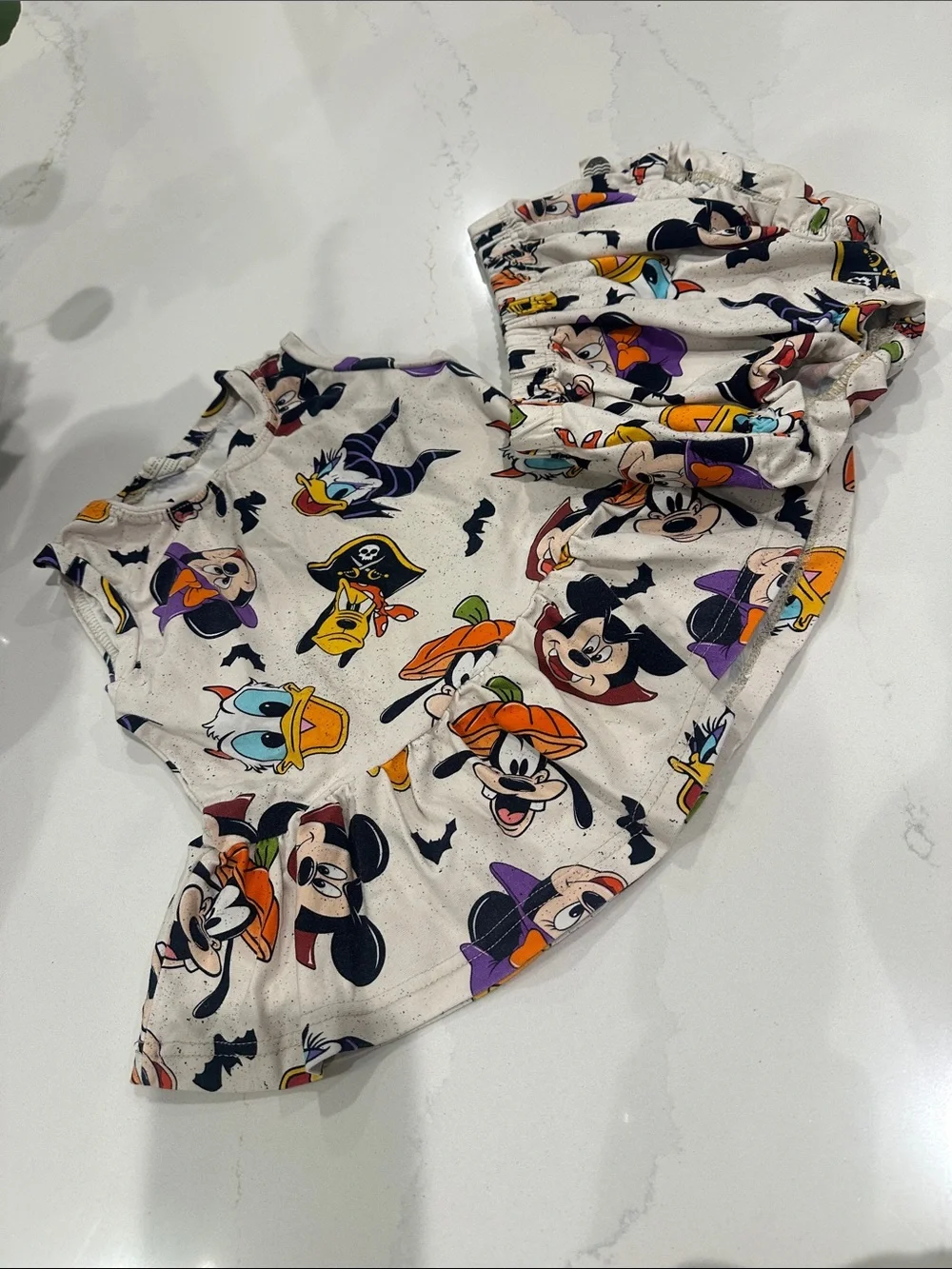 Hayden Grant Halloween Disney tank and bummie set 4T